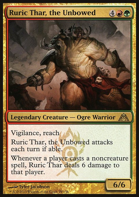 Ruric Thar, the Unbowed, Dragon's Maze #99, Magic: The Gathering card