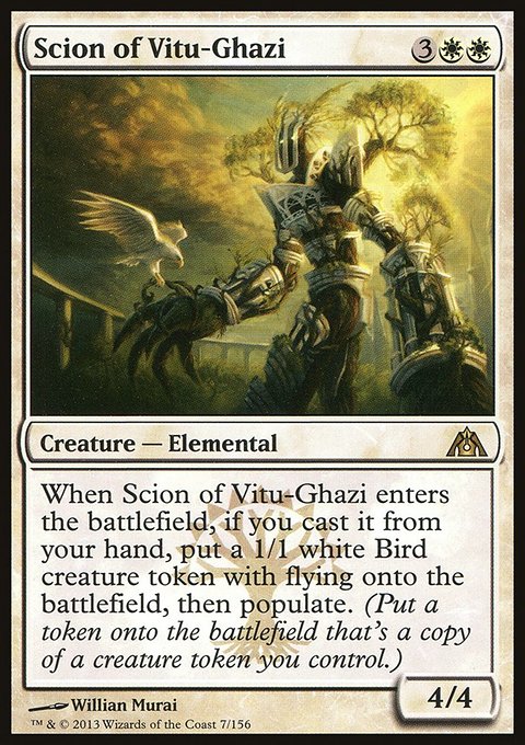 Scion of Vitu-Ghazi, Dragon's Maze #7, Magic: The Gathering card
