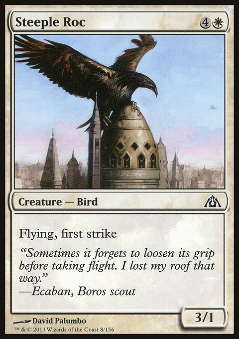 Steeple Roc, Dragon's Maze #8, Magic: The Gathering card