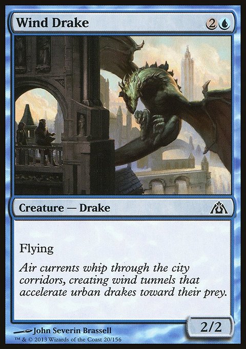 Wind Drake, Dragon's Maze #20, Magic: The Gathering card