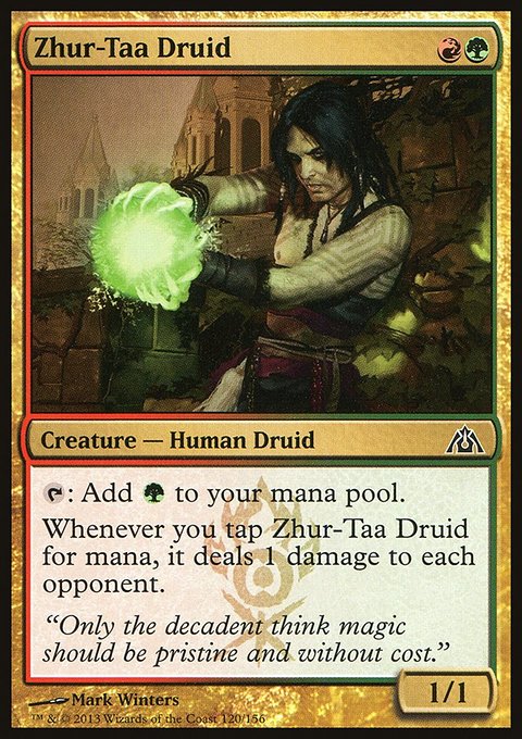 Zhur-Taa Druid, Dragon's Maze #120, Magic: The Gathering card