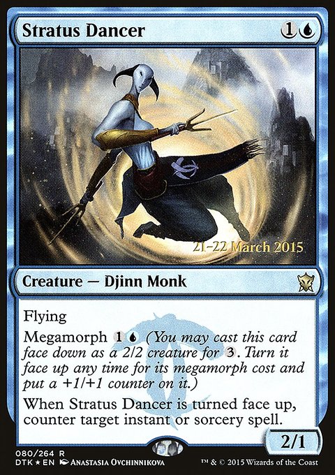 Stratus Dancer, Dragons of Tarkir Promos #80s, Magic: The Gathering card