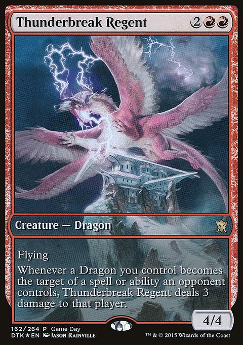 Thunderbreak Regent, Dragons of Tarkir Promos #162, Magic: The Gathering card