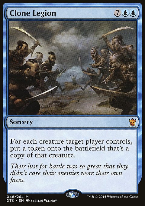 Clone Legion, Dragons of Tarkir #48, Magic: The Gathering card