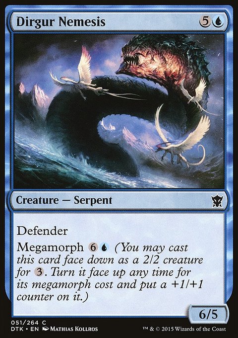Dirgur Nemesis, Dragons of Tarkir #51, Magic: The Gathering card