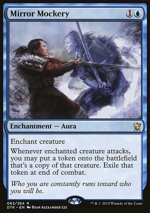 Mirror Mockery, Dragons of Tarkir #62, Magic: The Gathering card
