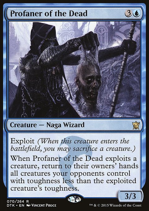 Profaner of the Dead, Dragons of Tarkir #70, Magic: The Gathering card
