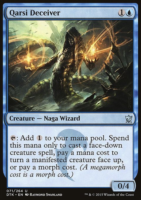 Qarsi Deceiver, Dragons of Tarkir #71, Magic: The Gathering card