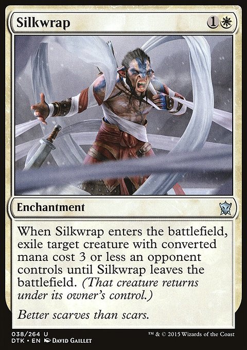 Silkwrap, Dragons of Tarkir #38, Magic: The Gathering card