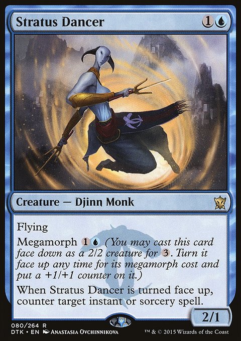 Stratus Dancer, Dragons of Tarkir #80, Magic: The Gathering card