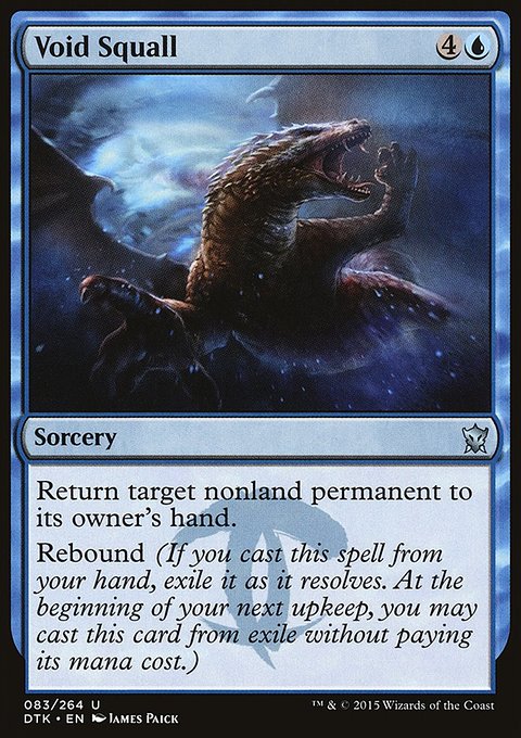 Void Squall, Dragons of Tarkir #83, Magic: The Gathering card