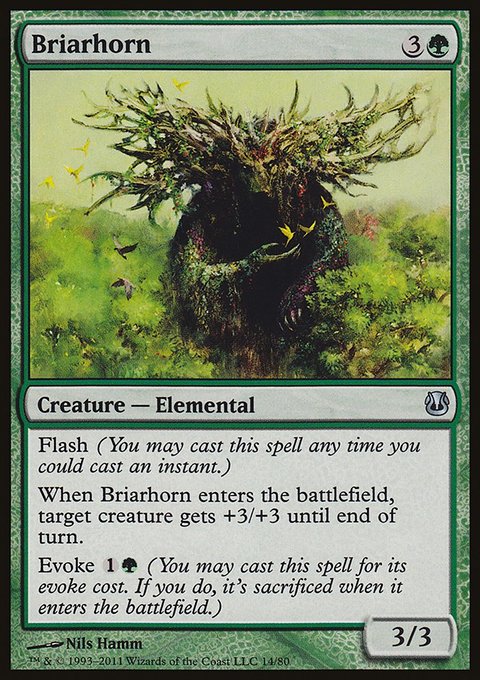 Briarhorn, Duel Decks: Ajani vs. Nicol Bolas #14, Magic: The Gathering card