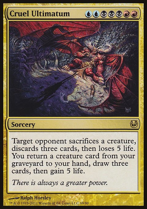Cruel Ultimatum, Duel Decks: Ajani vs. Nicol Bolas #69, Magic: The Gathering card