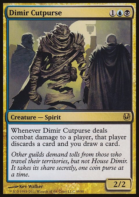 Dimir Cutpurse, Duel Decks: Ajani vs. Nicol Bolas #49, Magic: The Gathering card