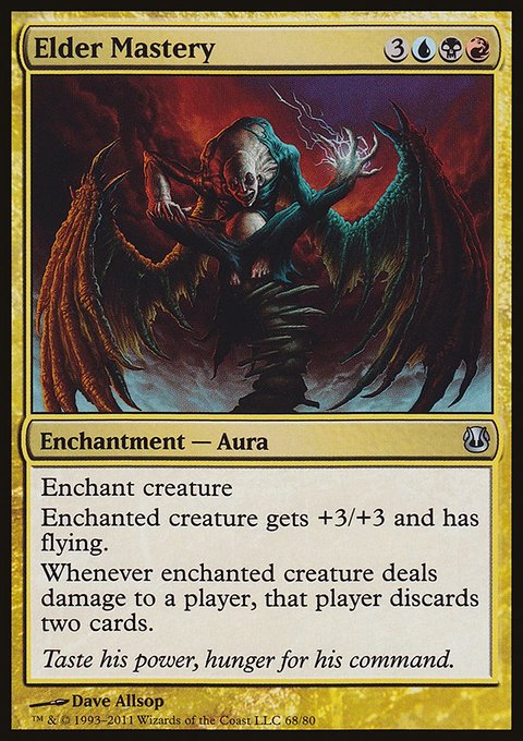 Elder Mastery, Duel Decks: Ajani vs. Nicol Bolas #68, Magic: The Gathering card