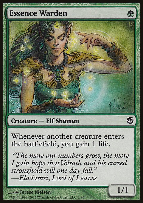 Essence Warden, Duel Decks: Ajani vs. Nicol Bolas #3, Magic: The Gathering card