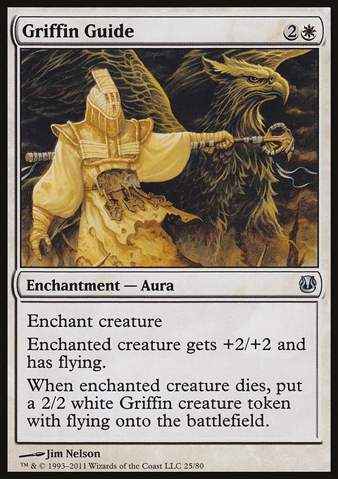 Griffin Guide, Duel Decks: Ajani vs. Nicol Bolas #25, Magic: The Gathering card