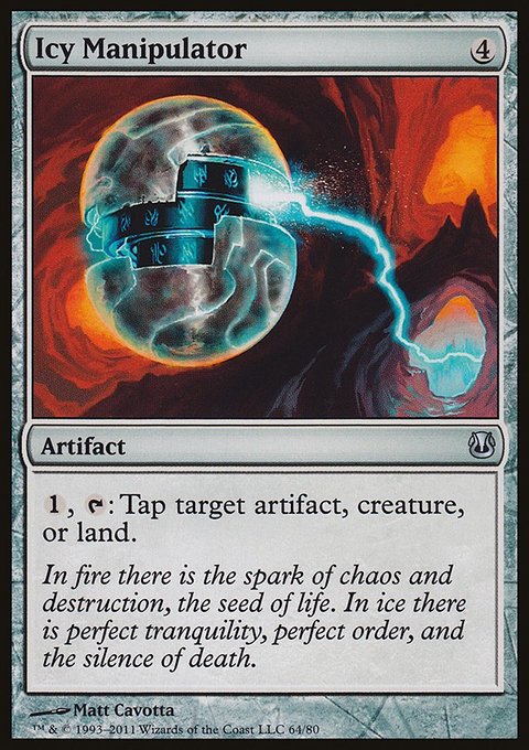 Icy Manipulator, Duel Decks: Ajani vs. Nicol Bolas #64, Magic: The Gathering card