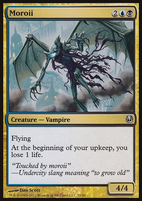 Moroii, Duel Decks: Ajani vs. Nicol Bolas #51, Magic: The Gathering card