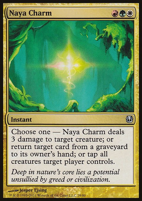 Naya Charm, Duel Decks: Ajani vs. Nicol Bolas #29, Magic: The Gathering card