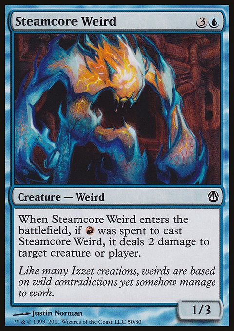 Steamcore Weird, Duel Decks: Ajani vs. Nicol Bolas #50, Magic: The Gathering card
