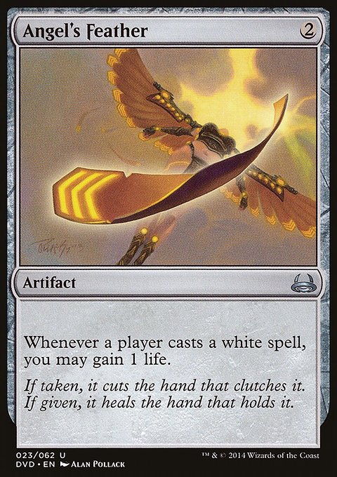 Angel's Feather, Duel Decks Anthology: Divine vs. Demonic #23, Magic: The Gathering card