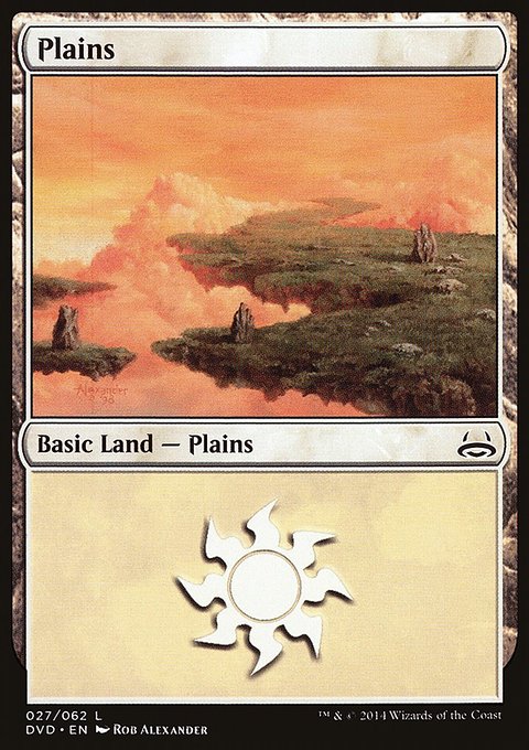 Plains, Duel Decks Anthology: Divine vs. Demonic #27, Magic: The Gathering card