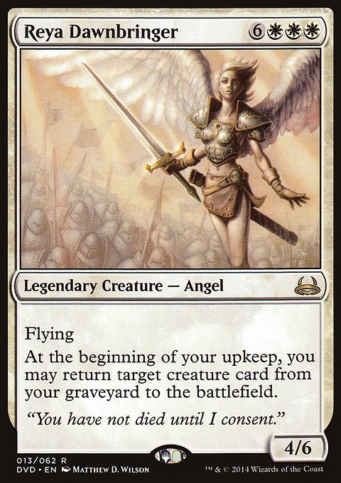 Reya Dawnbringer, Duel Decks Anthology: Divine vs. Demonic #13, Magic: The Gathering card