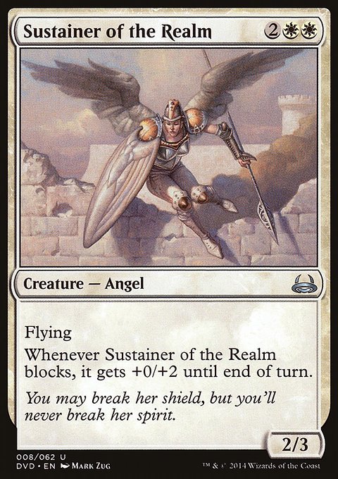 Sustainer of the Realm, Duel Decks Anthology: Divine vs. Demonic #8, Magic: The Gathering card