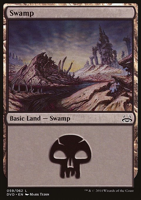 Swamp, Duel Decks Anthology: Divine vs. Demonic #59, Magic: The Gathering card