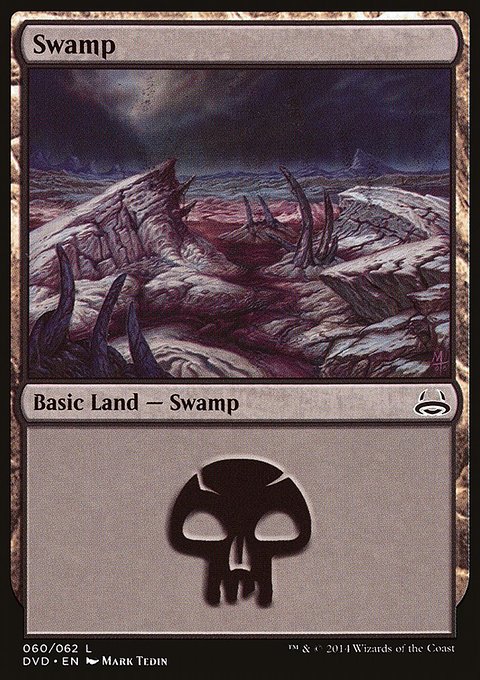 Swamp, Duel Decks Anthology: Divine vs. Demonic #60, Magic: The Gathering card