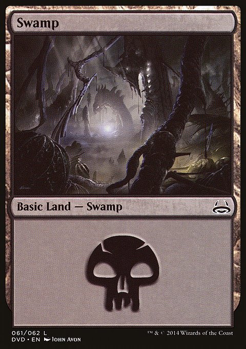 Swamp, Duel Decks Anthology: Divine vs. Demonic #61, Magic: The Gathering card