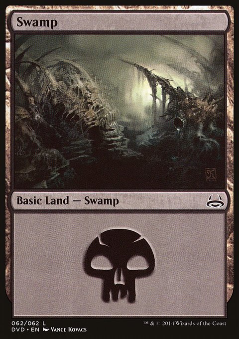 Swamp, Duel Decks Anthology: Divine vs. Demonic #62, Magic: The Gathering card