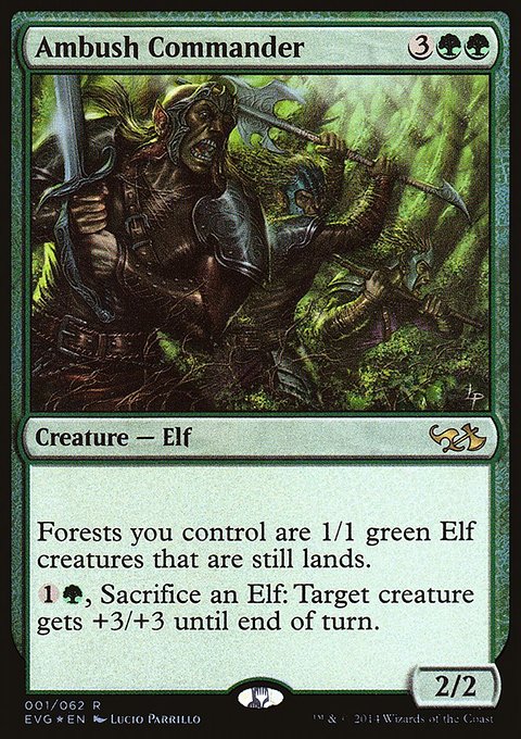 Ambush Commander, Duel Decks Anthology: Elves vs. Goblins #1, Magic: The Gathering card