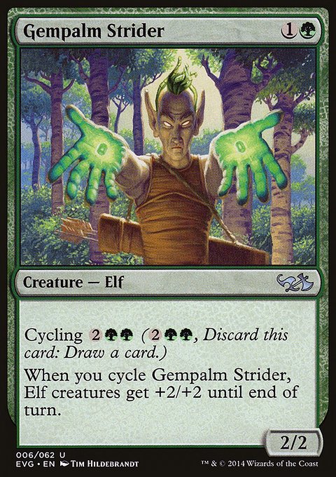 Gempalm Strider, Duel Decks Anthology: Elves vs. Goblins #6, Magic: The Gathering card
