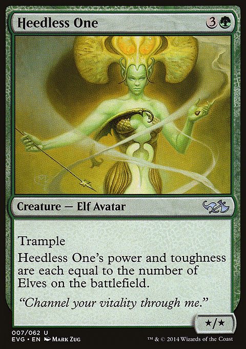 Heedless One, Duel Decks Anthology: Elves vs. Goblins #7, Magic: The Gathering card