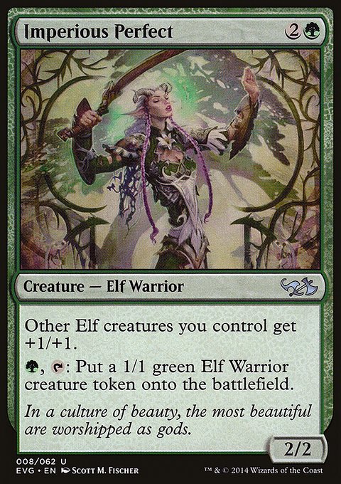 Imperious Perfect, Duel Decks Anthology: Elves vs. Goblins #8, Magic: The Gathering card