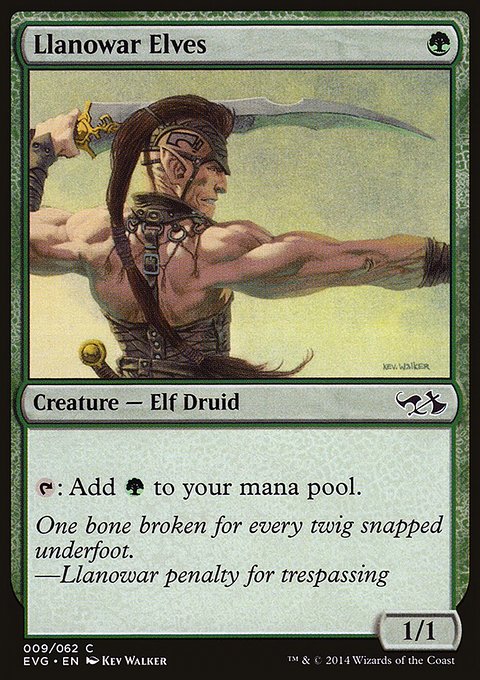 Llanowar Elves, Duel Decks Anthology: Elves vs. Goblins #9, Magic: The Gathering card