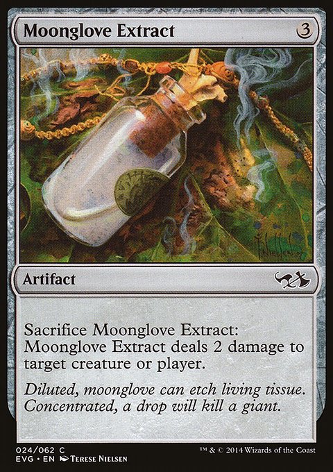 Moonglove Extract, Duel Decks Anthology: Elves vs. Goblins #24, Magic: The Gathering card