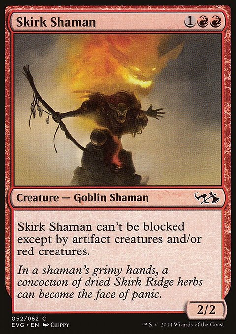 Skirk Shaman, Duel Decks Anthology: Elves vs. Goblins #52, Magic: The Gathering card
