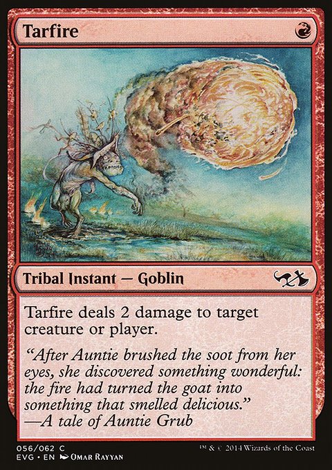 Tarfire, Duel Decks Anthology: Elves vs. Goblins #56, Magic: The Gathering card