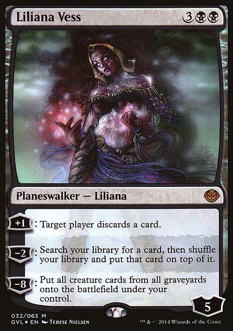Liliana Vess, Duel Decks Anthology: Garruk vs. Liliana #32, Magic: The Gathering card