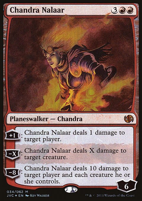 Chandra Nalaar, Duel Decks Anthology: Jace vs. Chandra #34, Magic: The Gathering card