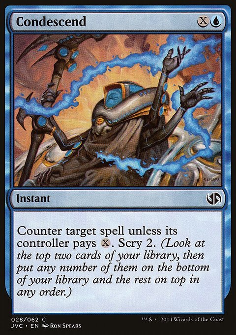 Condescend, Duel Decks Anthology: Jace vs. Chandra #28, Magic: The Gathering card