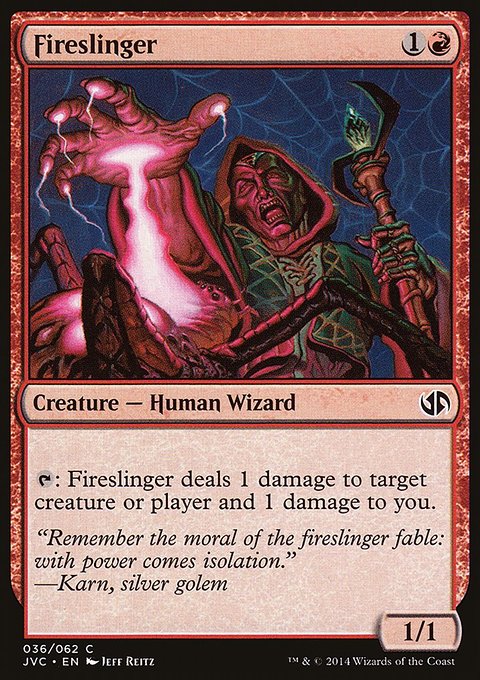 Fireslinger, Duel Decks Anthology: Jace vs. Chandra #36, Magic: The Gathering card