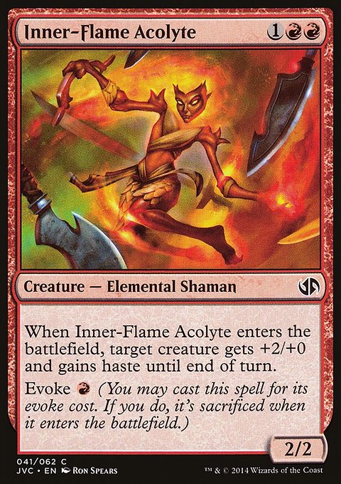 Inner-Flame Acolyte, Duel Decks Anthology: Jace vs. Chandra #41, Magic: The Gathering card