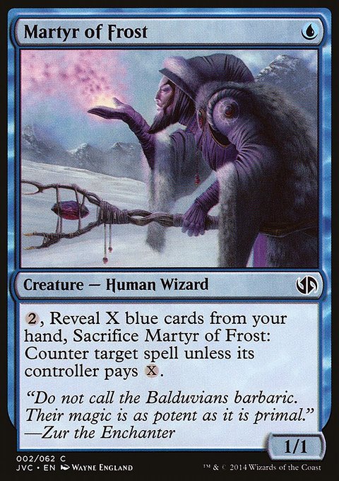Martyr of Frost, Duel Decks Anthology: Jace vs. Chandra #2, Magic: The Gathering card