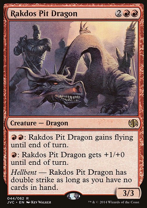 Rakdos Pit Dragon, Duel Decks Anthology: Jace vs. Chandra #44, Magic: The Gathering card