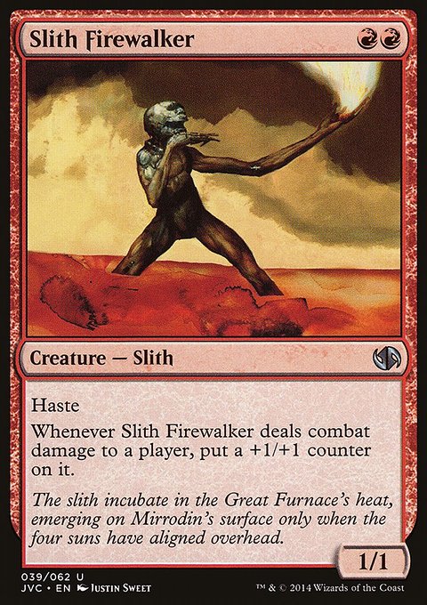 Slith Firewalker, Duel Decks Anthology: Jace vs. Chandra #39, Magic: The Gathering card