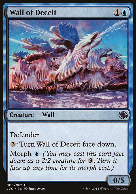 Wall of Deceit, Duel Decks Anthology: Jace vs. Chandra #5, Magic: The Gathering card